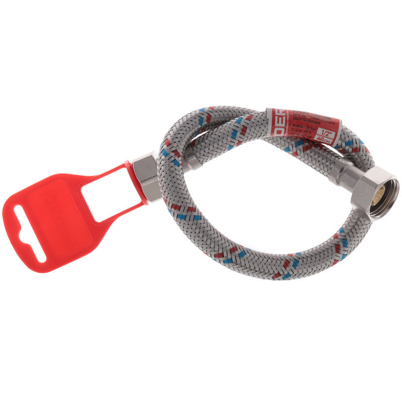 Гнучкий шланг для підключення води гайка 1/2'' - гайка 1/2'' (40 см) Koer (KR0253)   ( 28469 ) Харьков - изображение 2