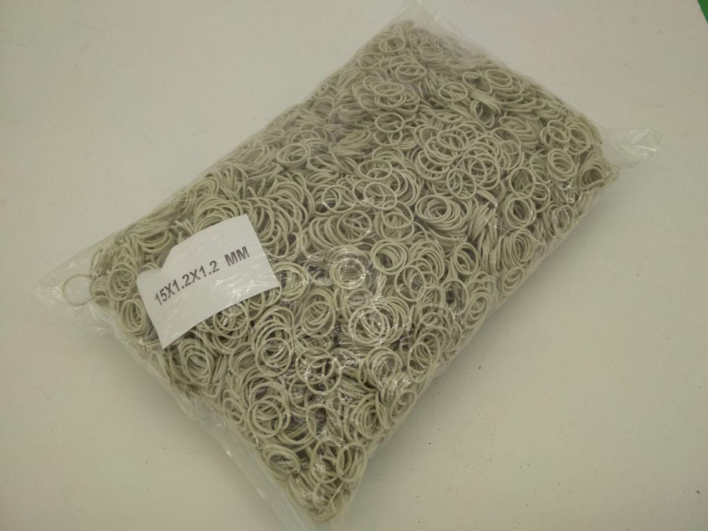 Гумка для грошей 15мм біла 1,2 мм 1 кг "Plast" Харків - фото 3