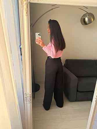 Жіночі класичні штани з ременем костюмка Одеса