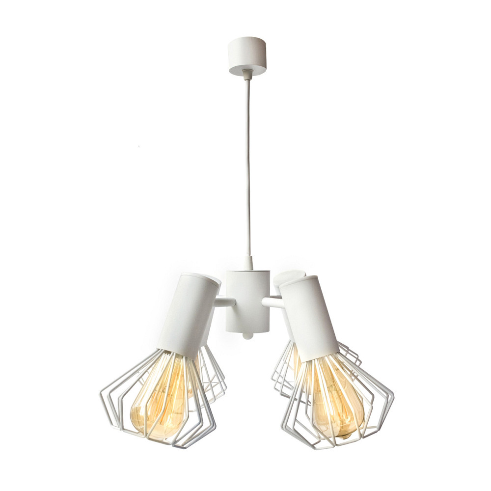 Люстра подвесная MSK Electric Diadem на четыре плафона Е27 NL 22153-4 WH Одесса - изображение 2