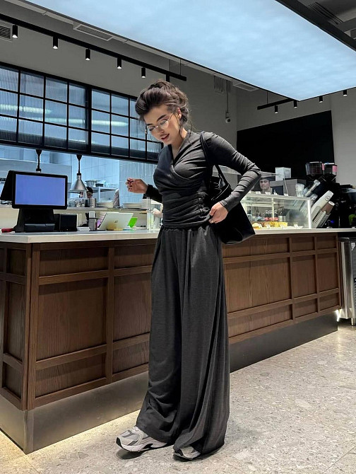 Женский стильный повседневный комплект двойка ангора Одесса - изображение 4