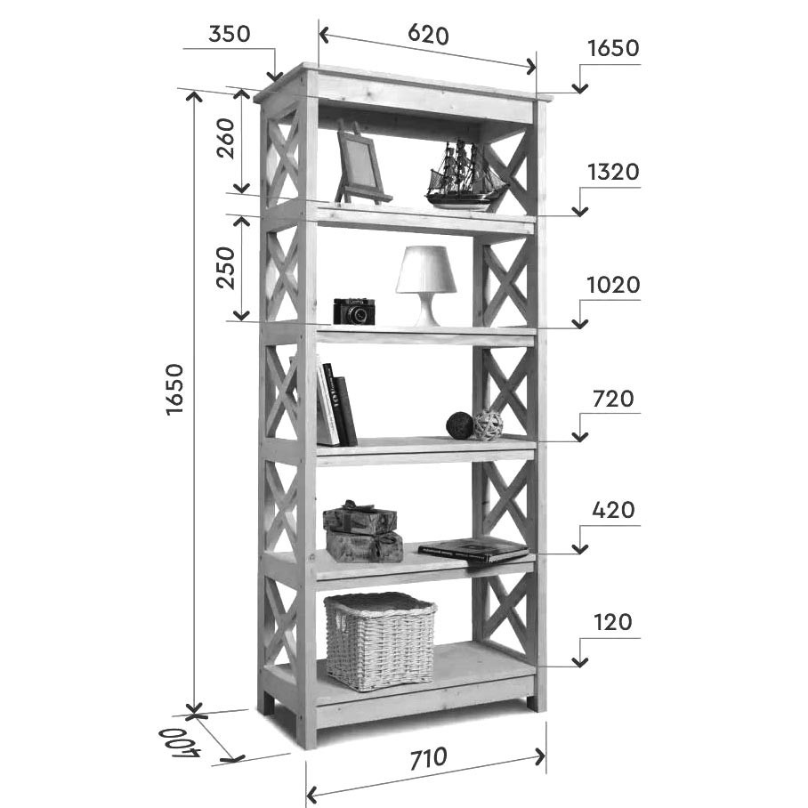 Этажерка для ванной 