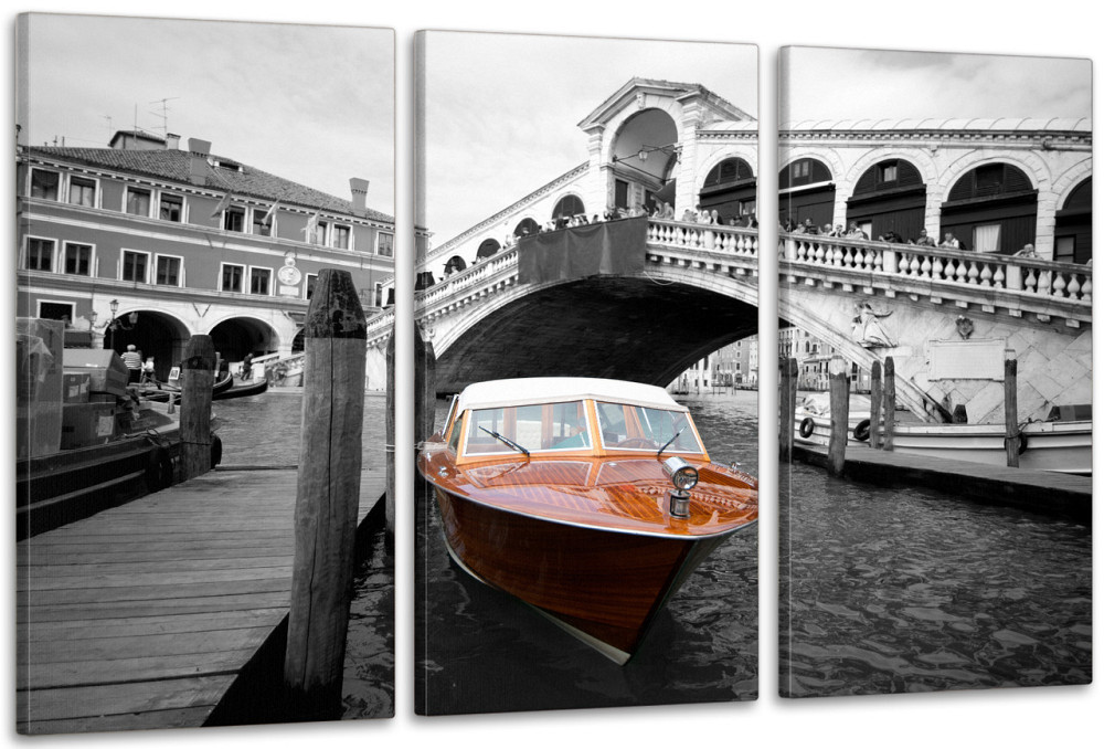 Модульная картина Город Яхта Art-21_3А 100x150 см Киев - изображение 1