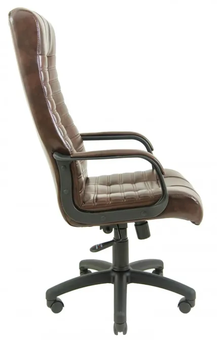 Офісне Крісло Керівника Richman Atlant Titan Dark Brown Підлокітник Річ Пластік М1 Tilt Коричневий Київ - фото 3