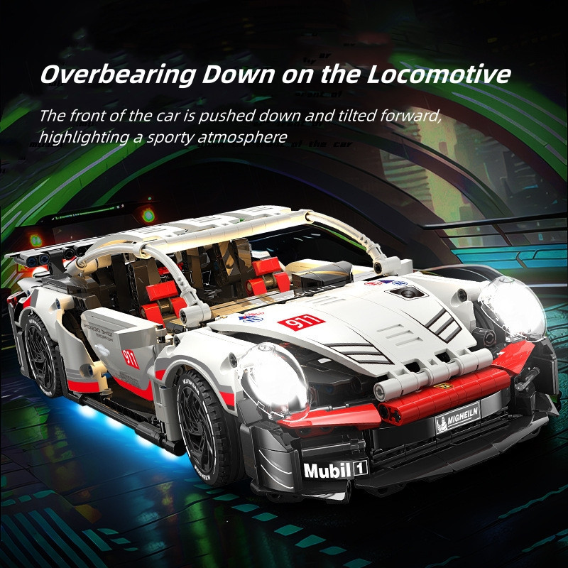 Конструктор PORSCHE 911, 1266 деталей совместимый с lego лего Киев - изображение 5