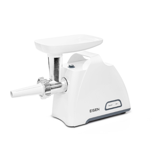 Мясорубка 2000W 2,5кг/мин (2 решетки/2 терки/насадка для колбас/кеббе/томатов) белая EMG-202JS EISEN Житомир - изображение 8