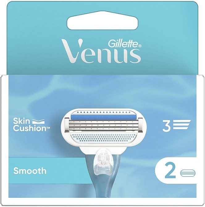 GILLETTE VENUS Гладенькість змінні касети для гоління 2 шт Гостомель - изображение 1