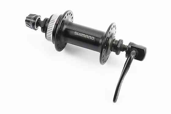 Втулка передня MTB алюмінієва 14Gx36H, Disk-brake Center Lock, кріпл. ексцентрик, чорна HB-TX505 Київ