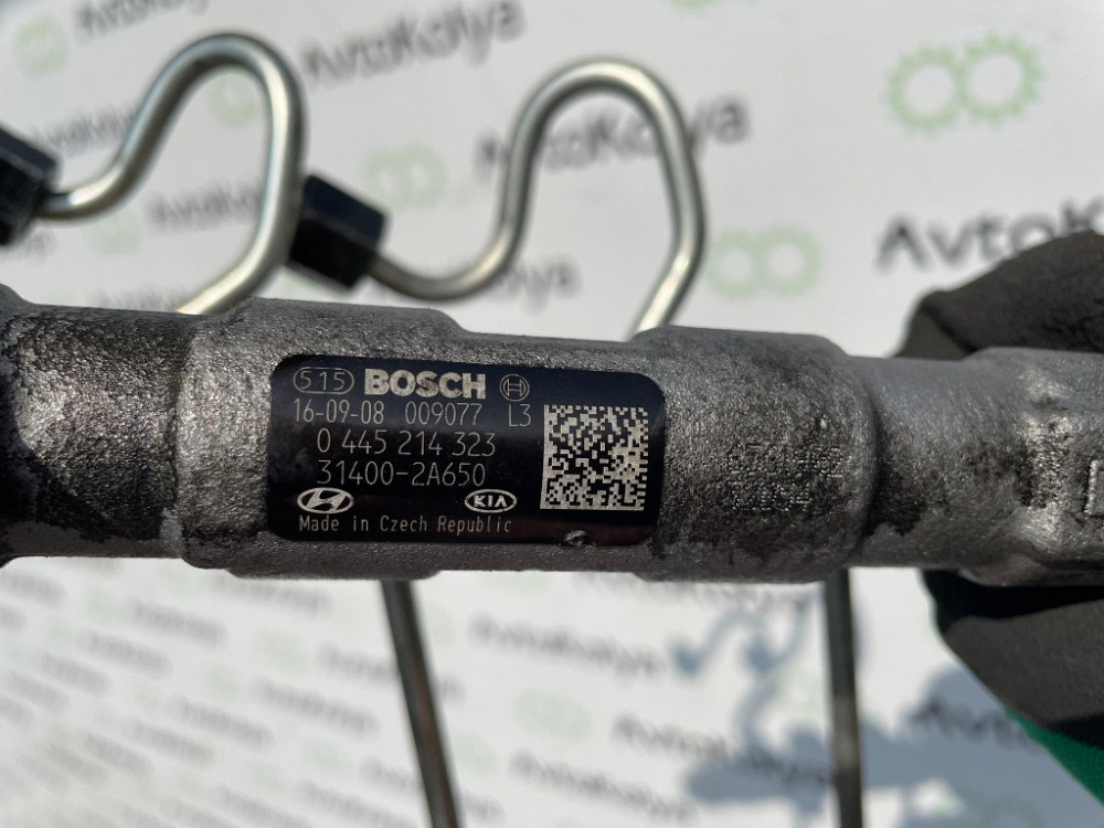 Паливна рейка (рампа форсунок) Hyundai Tucson 1.7 crdi 2015-2020 (31400-2A650) Ковель - изображение 2