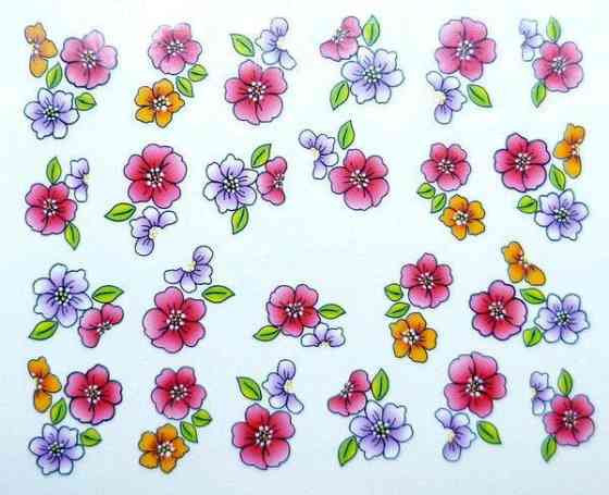 Наклейки для ногтей XF1010 Киев