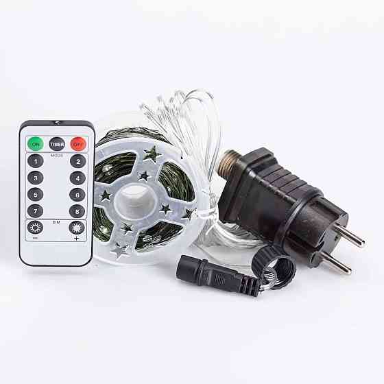 Garlando Гірлянда роса на пульті 50 метрів на 500 led світлодіодів крапля на зеленому дроті син Коломия