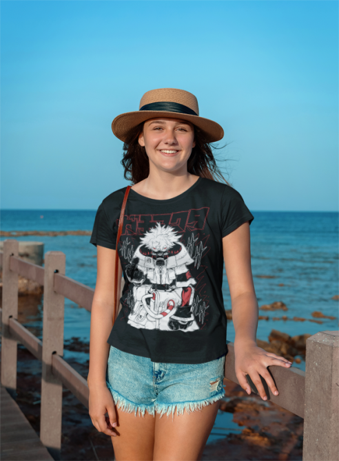 Футболка аниме Гакхиакута Томе Джапанесе Танкобон оверсайз (S/M/L) Черний AnimeJ0737 Днепр - изображение 3