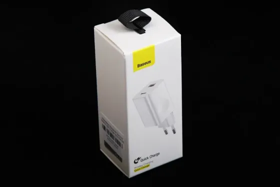 Зарядное устр-во QC 220В 24 Вт 1USB Baseus белый Винница