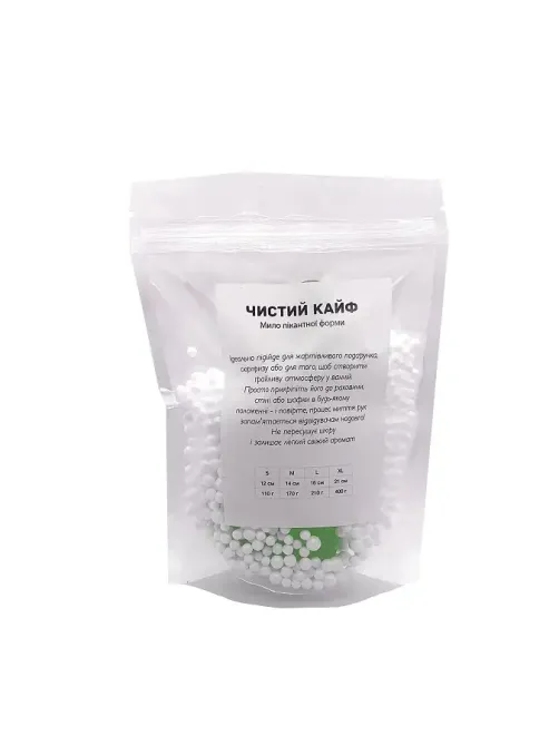 Крафтове мило-член із присоскою Чистий Кайф Green size S натуральне Львов - изображение 4