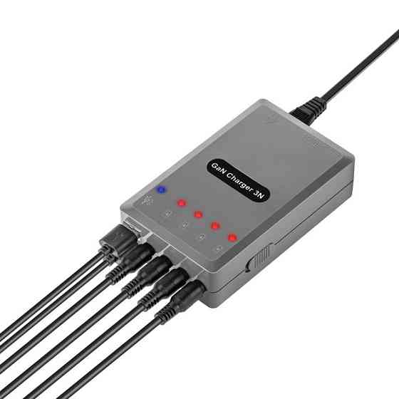 Зарядка DJI Mini 4 Pro/ Mini 3 Pro/ Mini 3 хаб 4x акумулятора інтелектуальна 120Вт STARTRC 1111195 Київ