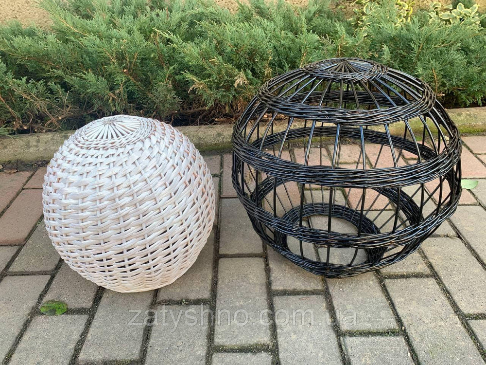 Набор плетеных бра  черная и белая Киев - изображение 1