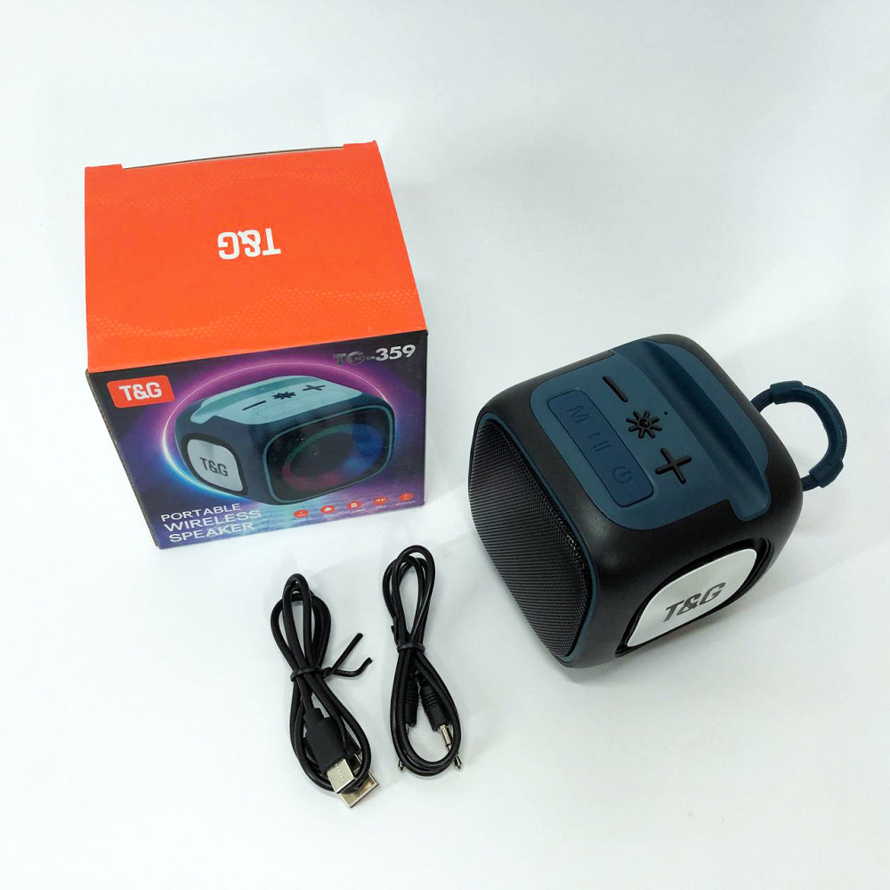 Bluetooth колонка з зарядкою від usb TG359, Bluetooth колонка з освітленням музична MB-64 Львів - фото 13