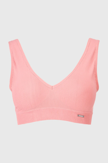 Топ бюстгальтер рубчик з широкою гумкою Рожевий XL/2XL Харків - фото 4