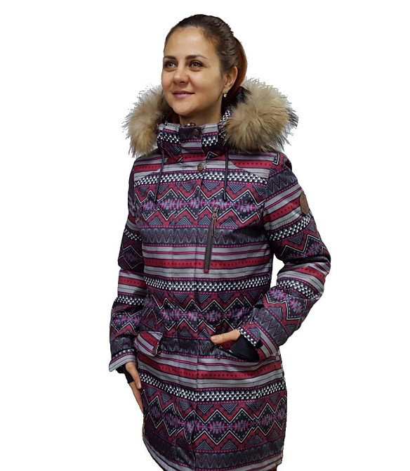 Женское зимнее пальто -парка 