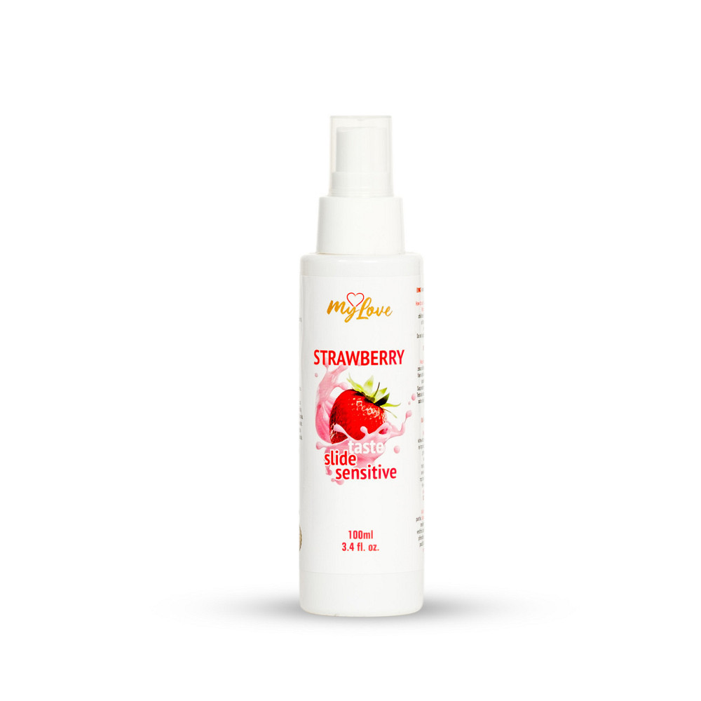 Интимный гель-лубрикант - MyLove Taste Slide Sensitive Strawberry, 100 мл Sex Aura Киев - изображение 1