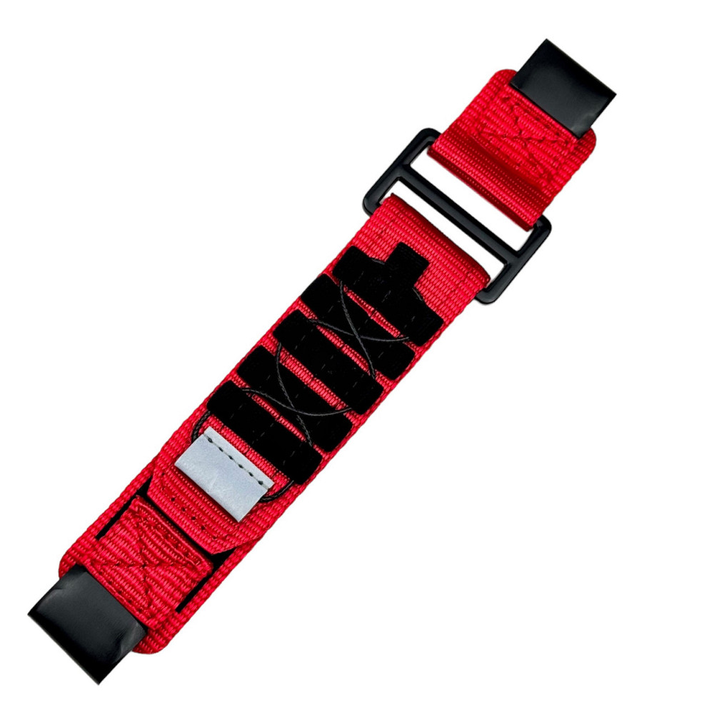 Ремінець для годинника Nylon Pro for Garmin Red 22 мм SBR Київ - фото 1