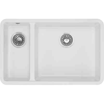 Мийка кухонна GRANADO Under top DOUBLE white (gr3405) Вінниця