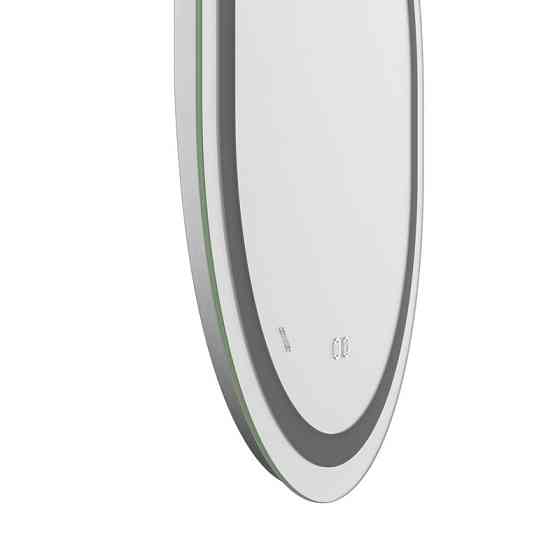 Дзеркало Mixxus Premium ELLIPSE MV05-80x70-Reverse з Led Touch, Anti-fog, димером (3-6,5kK) (MP6643) Київ
