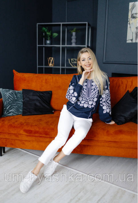 Жіноча вишиванка натуральна "Владана" Кривий Ріг - фото 2