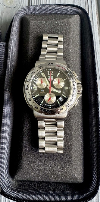 Чоловічі Годинники TAG Heuer Formula 1 Chronograph black silver Харків - фото 6