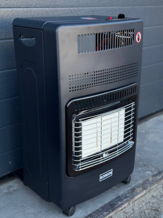 Портативний газовий інфрачервоний обігрівач для приміщень та вулиці (4200 Вт) + шланг + редуктор, Польща Київ