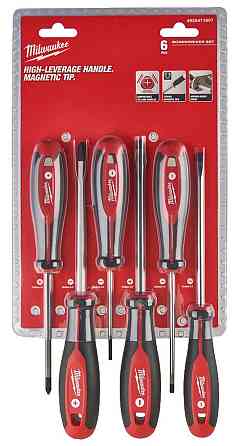 Набір викруток магнітних з тригранною рукояткою PH/SL (6шт) Одеса