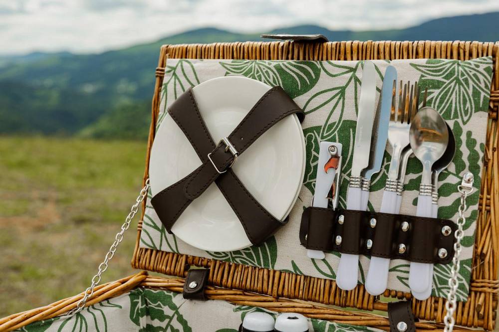 Lugi Кошик для пікніка на 2 персони 38 x 26 x 18 см Киев - изображение 6