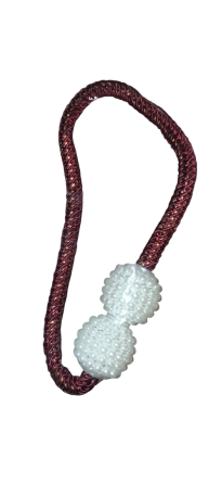 Магнитные зажимы для штор 40 см коричневый Киев