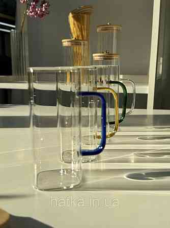 Кухоль чашка Olens "Чайний майстер" 350 мл 8030-277 зелена ручка Київ