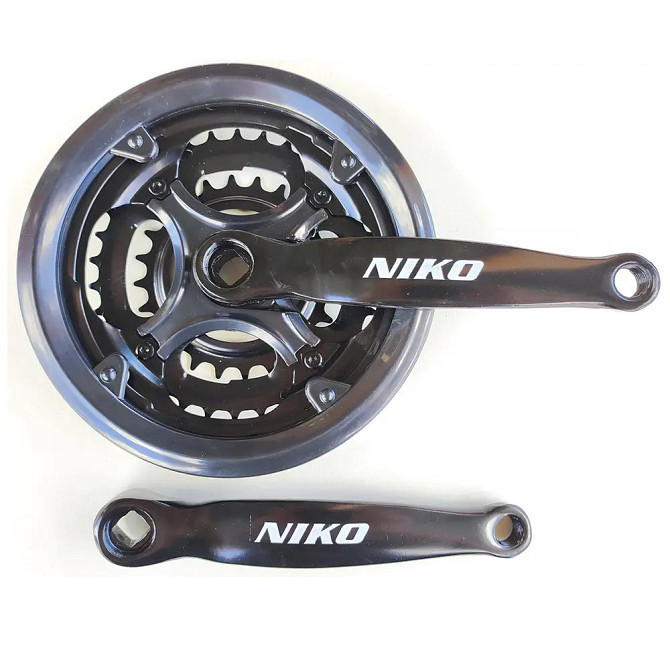 Шатуны велосипедные NECO/NIKO NSS-3001 (42-34-24) L-170 mm. Бровары - изображение 1