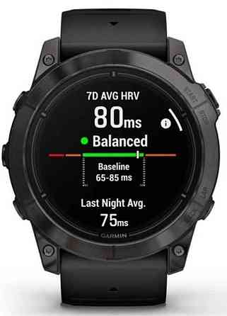 Часы: Garmin Epix Pro Sapphire 47mm. Garbon Grey DLC Titanium W. BB. Київ