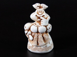 Фигурка Казачка со скалкой гипсовая Киев - изображение 1