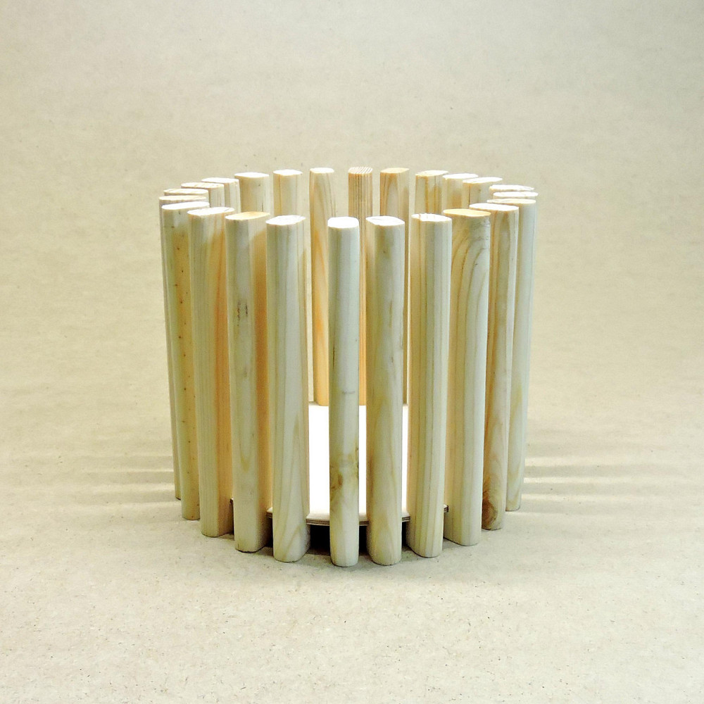 Кашпо "Ромашка" середня (забарвлення №1) Миколаїв - фото 4