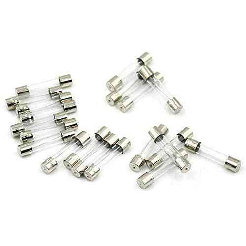 Стеклянные предохранители 5x20мм 100шт для защиты цепи Киев