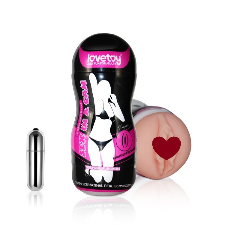 Мастурбатор з вібрацією SEX IN A CAN Sex Aura Київ - фото 1
