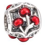 Срібна намистина Пандора  "Солодкі вишні" 791900EN73 MasterSem Київ - фото 1