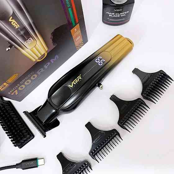Машинка для окантовки акумуляторна VGR, Машинка для стрижки волосся з акумулятором GT-53 Івано-Франківськ