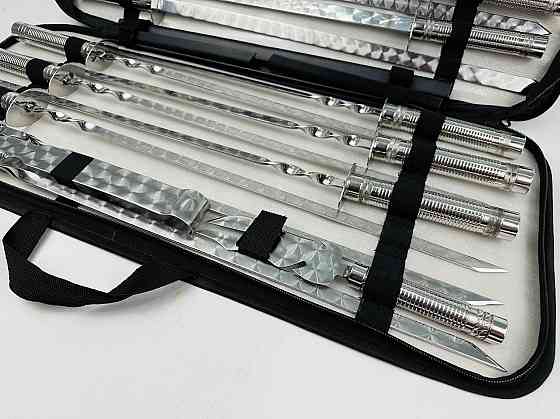 Набір шампурів для м'яса та люля-кебаб HAPPY DAYS подарунковий набір чоловікові Тернопіль