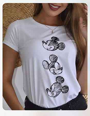 Футболка жіноча з принтом  46 Біла 2664084907 Дніпро