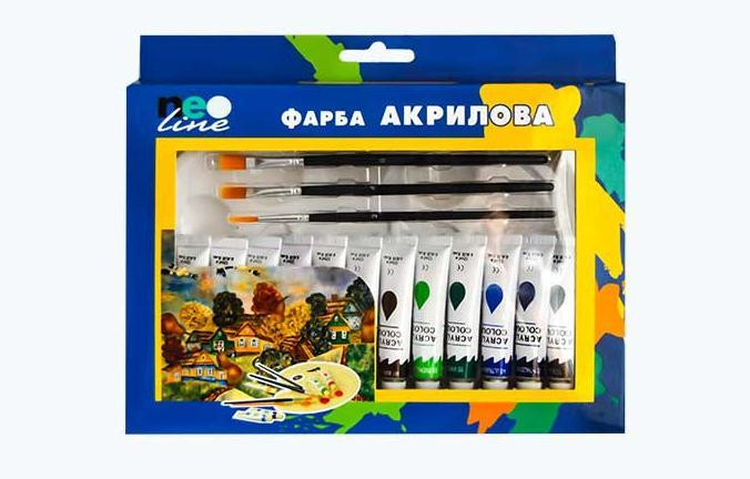 Фарба акрилова 