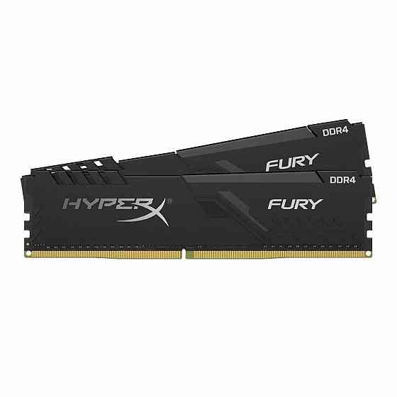 DDR4 Kingston HyperX FURY 32GB (Kit of 2x16384) 2666MHz CL16 Black DIMM Київ