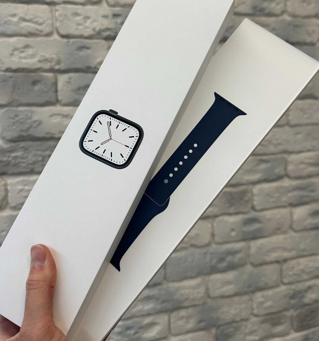 Apple Watch Series 7 GPS + Cellular 41mm Graphite Stainless Steel (MKHJ3) Нові. Харків - фото 2