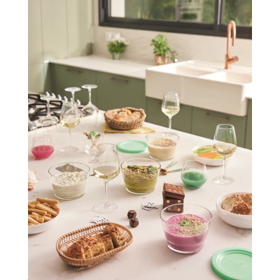 Пищевой контейнер Luminarc Eat & Joy салатник 16.5 см 1.1 л (V9355) Винница - изображение 8