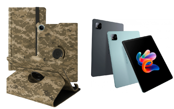 Чехол Spinner360 для планшета Black Shark Pad 7, Pad 7 Pro, цвет Xaki Киев