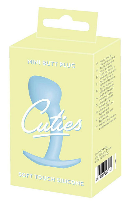Анальна мініпробка Mini Butt Plug Sex Aura Київ - фото 1